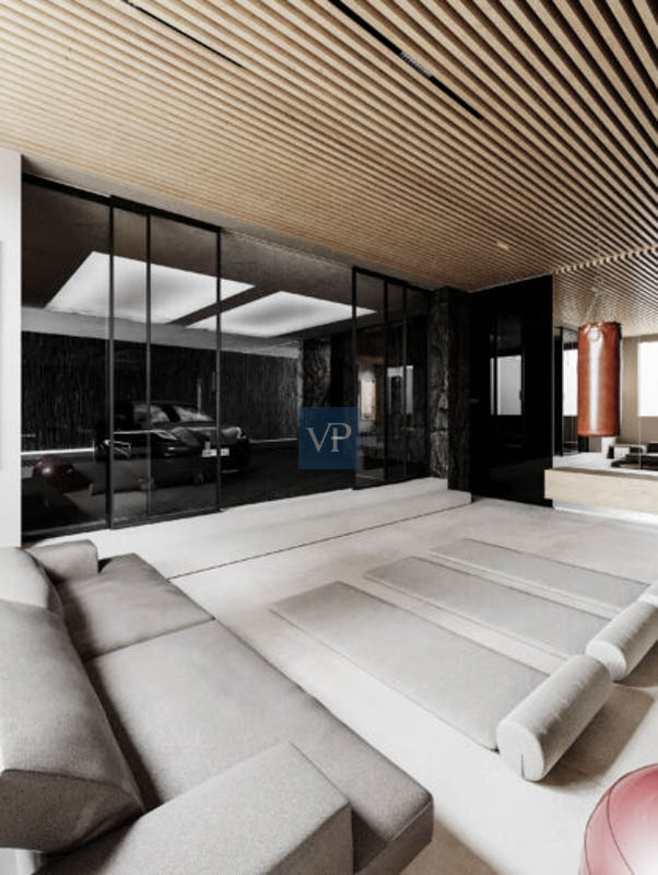 Architectural Villa Seafront of Kavouri 46m2 swimming pool, 6 bedrooms in Vouliagmenii